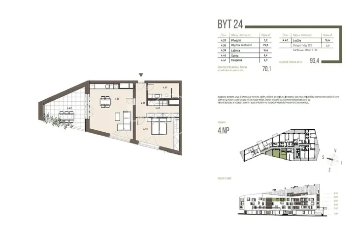 Prodej bytu 2+kk, Železná Ruda, 64 m2