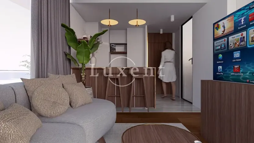 Prodej bytu 1+kk, Taqah, Omán, 56 m2