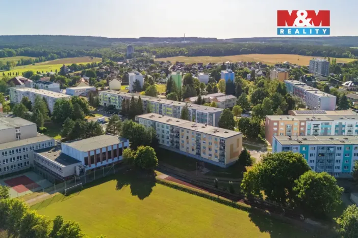 Pronájem bytu 1+1, Kaznějov, Školní, 36 m2