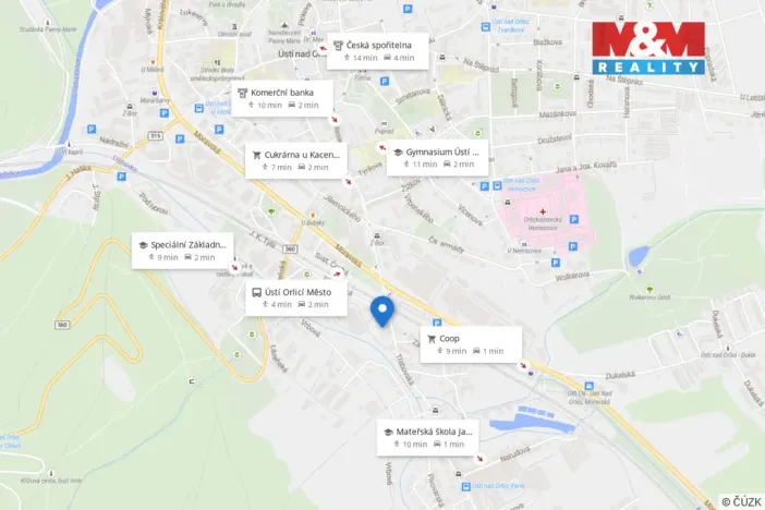 Prodej činžovního domu, Ústí nad Orlicí, Třebovská, 560 m2