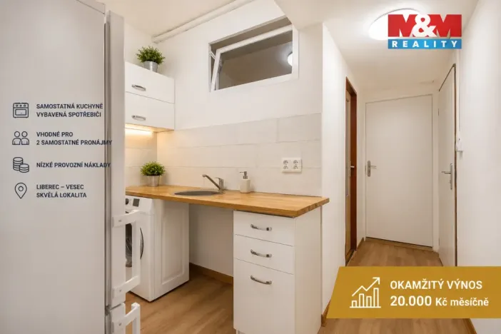 Prodej bytu 4+kk, Liberec - Liberec XXV-Vesec, Česká, 82 m2