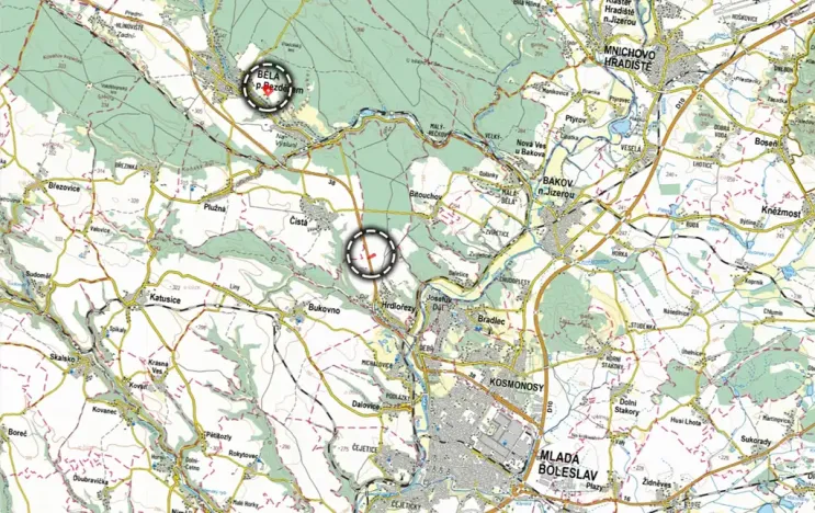 Prodej pole, Bělá pod Bezdězem, 8705 m2