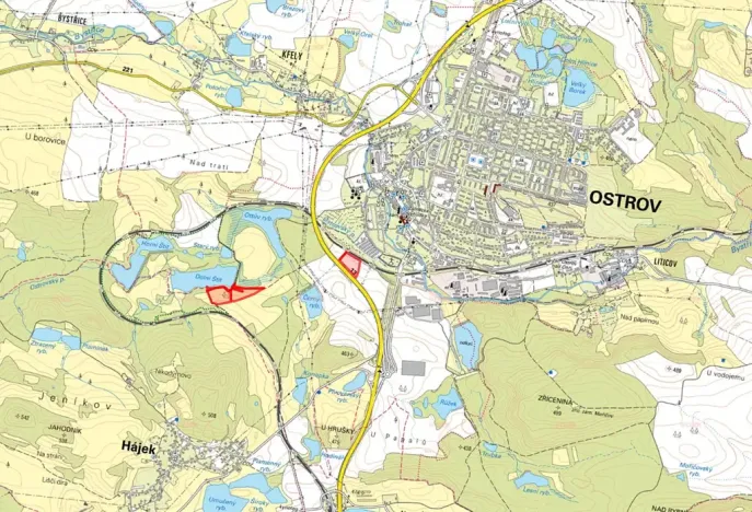 Prodej louky, Ostrov, 28838 m2