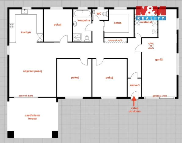 Prodej rodinného domu, Ostrava - Nová Bělá, Mitrovická, 148 m2