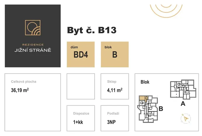 Prodej bytu 1+kk, Olomouc, Leopolda Pospíšila, 32 m2