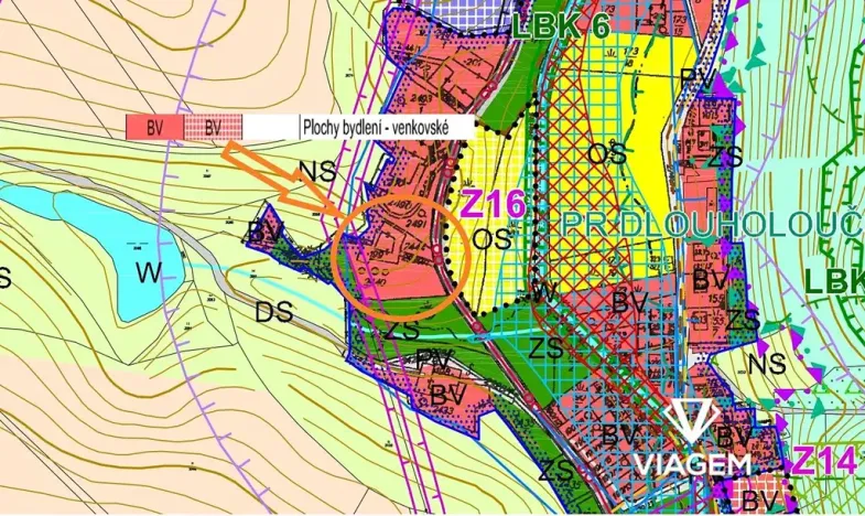 Prodej pozemku pro bydlení, Dlouhá Loučka, 3492 m2