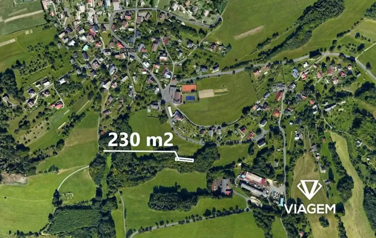Prodej podílu zahrady, Železný Brod, 2553 m2