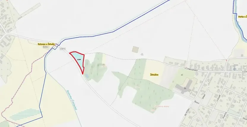 Prodej louky, Žehušice, 3914 m2