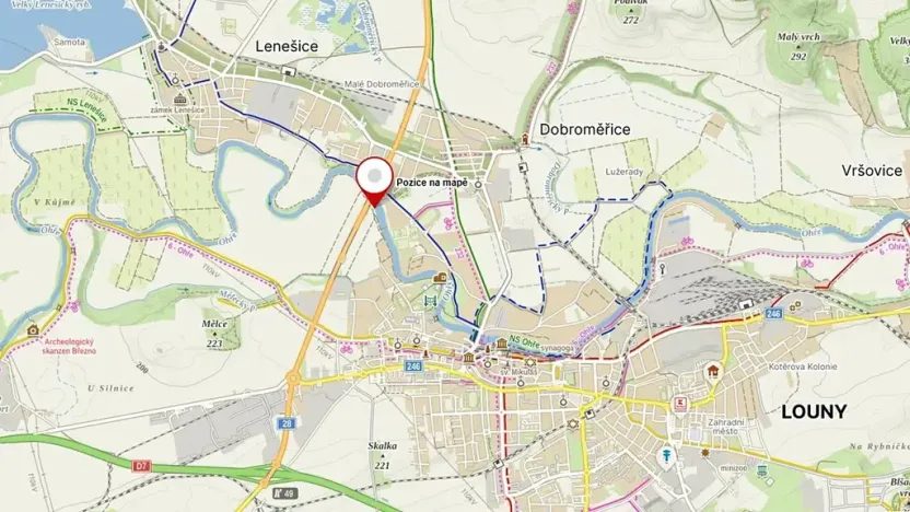 Prodej pozemku, Louny, 83 m2