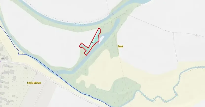 Prodej louky, Žehuň, 2640 m2