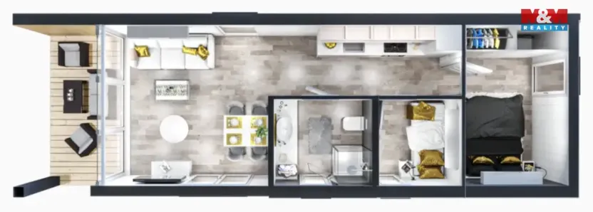 Prodej rodinného domu, Týniště nad Orlicí, 57 m2