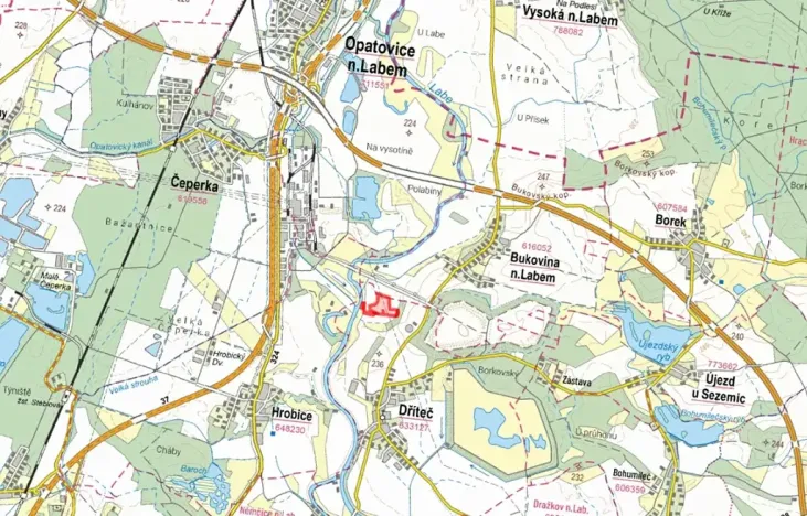 Prodej pole, Dříteč, 12532 m2