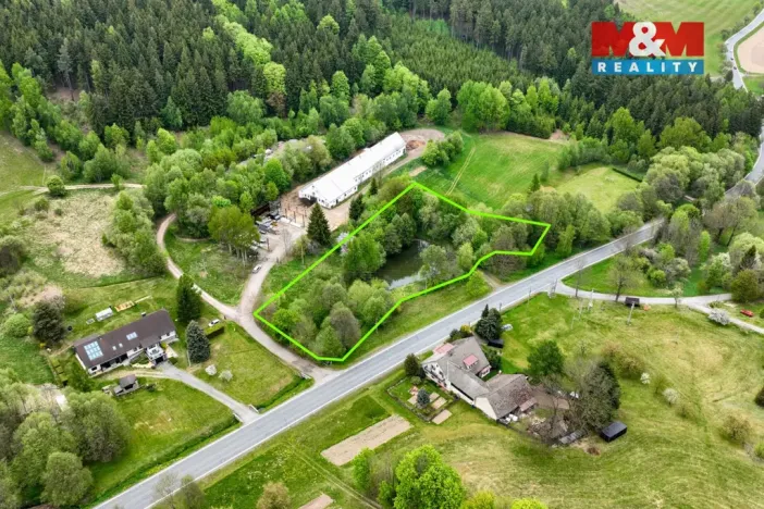 Prodej louky, Věcov - Roženecké Paseky, 4338 m2