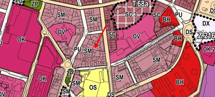 Prodej komerčního pozemku, Cheb, Valdštejnova, 466 m2