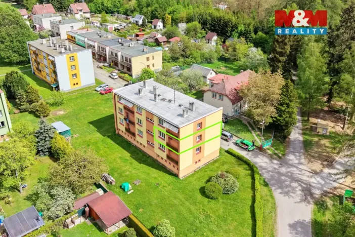 Prodej bytu 3+1, Černovice, Tyršova, 64 m2