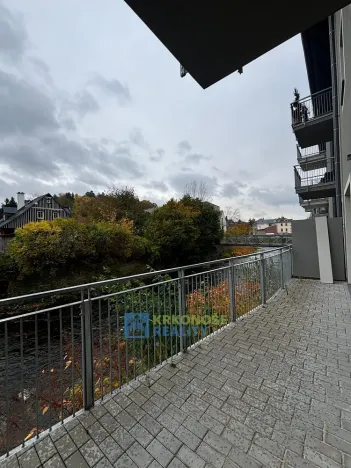 Pronájem bytu 2+kk, Vrchlabí, Labská, 45 m2