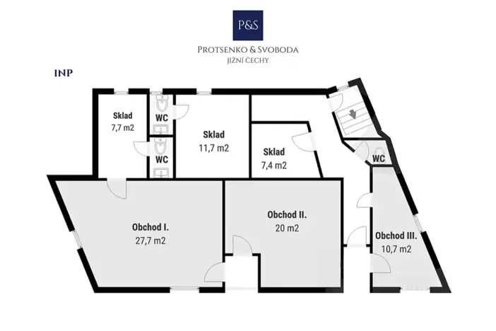 Prodej činžovního domu, Tábor, Čsl. armády, 200 m2