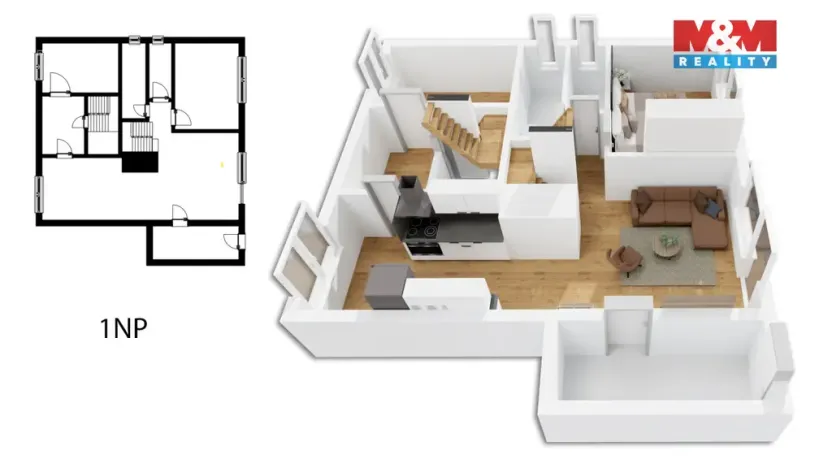 Prodej rodinného domu, Maletín - Starý Maletín, 160 m2