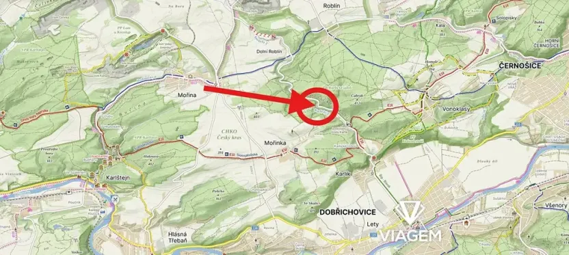 Prodej komerčního pozemku, Mořinka, 692 m2