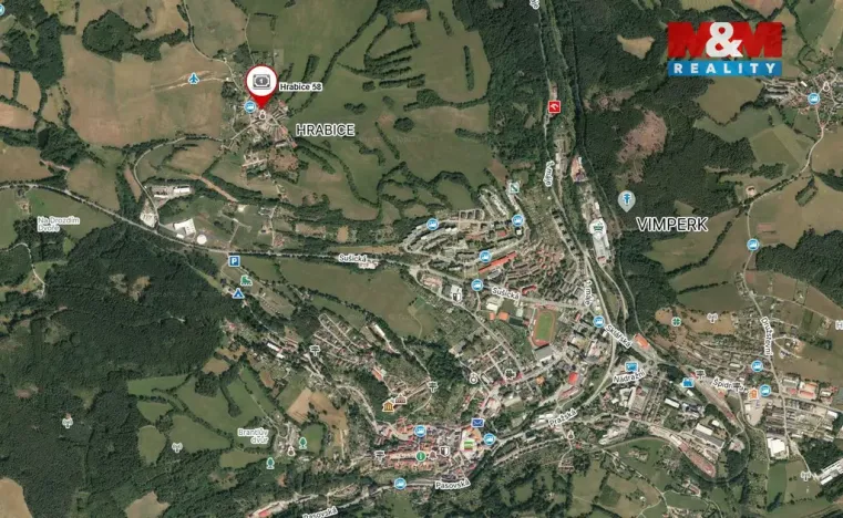 Prodej bytu 3+1, Vimperk - Hrabice, 63 m2