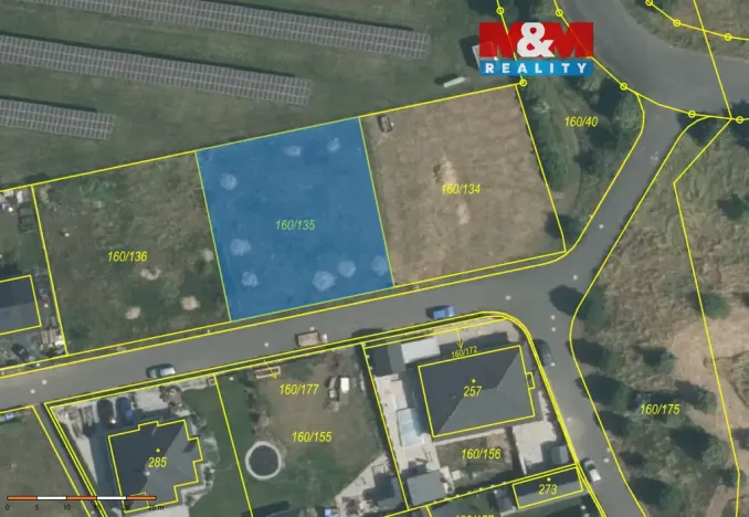 Prodej pozemku pro bydlení, Blšany u Loun, 819 m2