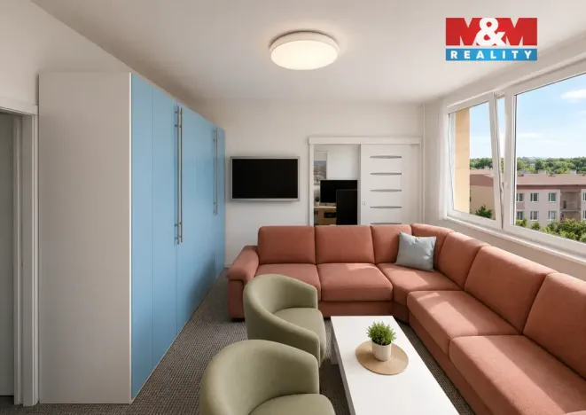 Prodej bytu 2+1, Chropyně, Nádražní, 43 m2