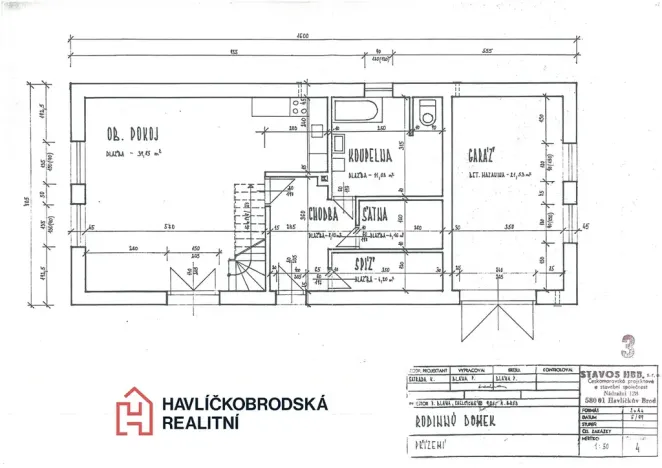 Prodej rodinného domu, Skuhrov, 150 m2