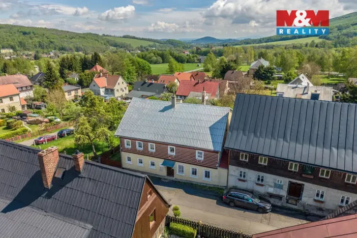 Prodej ubytování, Jiřetín pod Jedlovou, Žižkova, 285 m2