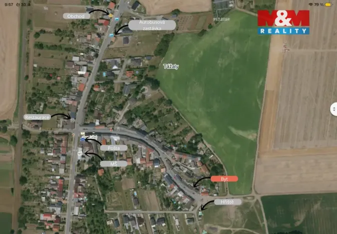 Prodej bytu 2+kk, Kožušany-Tážaly - Tážaly, 57 m2
