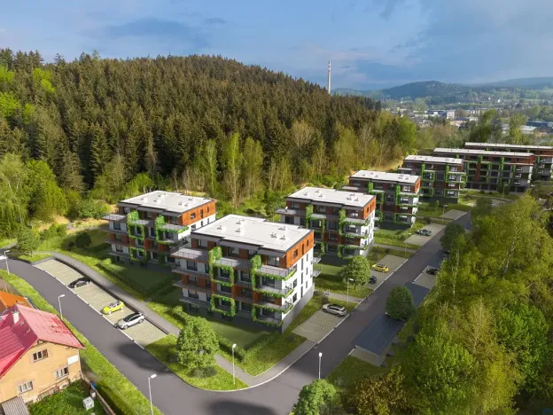 Pronájem bytu 1+kk, Jablonec nad Nisou, Jezdecká, 42 m2