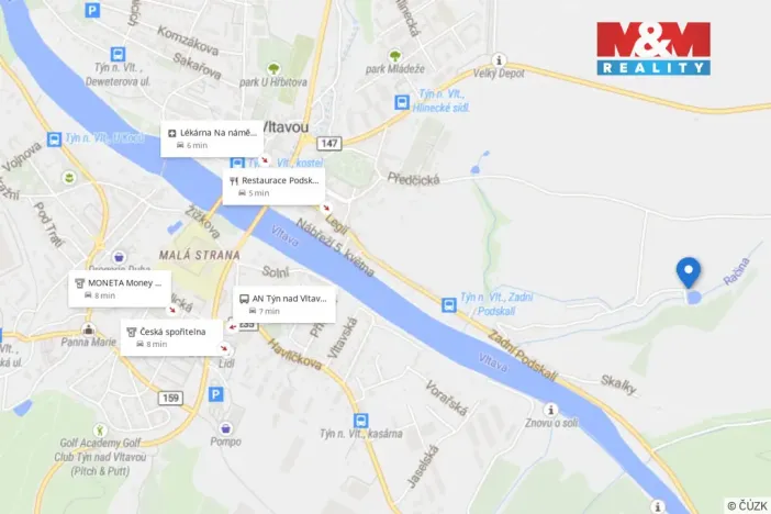 Prodej chaty, Týn nad Vltavou, Račina, 32 m2