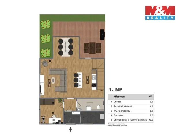 Prodej rodinného domu, Kamenice - Všedobrovice, Ringhofferova, 135 m2