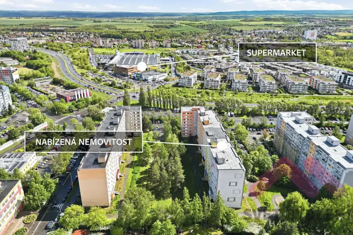 Pronájem bytu 3+1, Praha - Stodůlky, Heranova, 82 m2