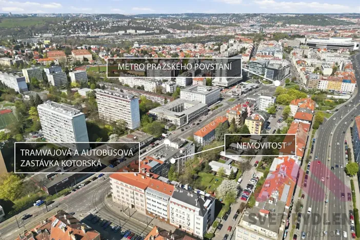 Pronájem bytu 2+kk, Praha - Nusle, Na Pankráci, 58 m2