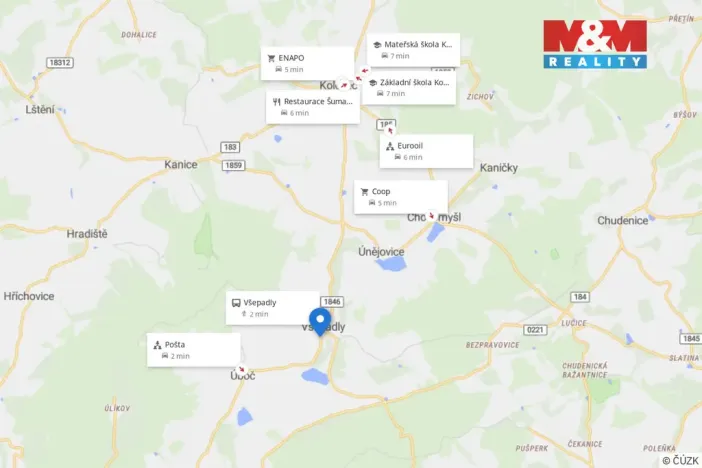 Prodej rodinného domu, Všepadly, 64 m2