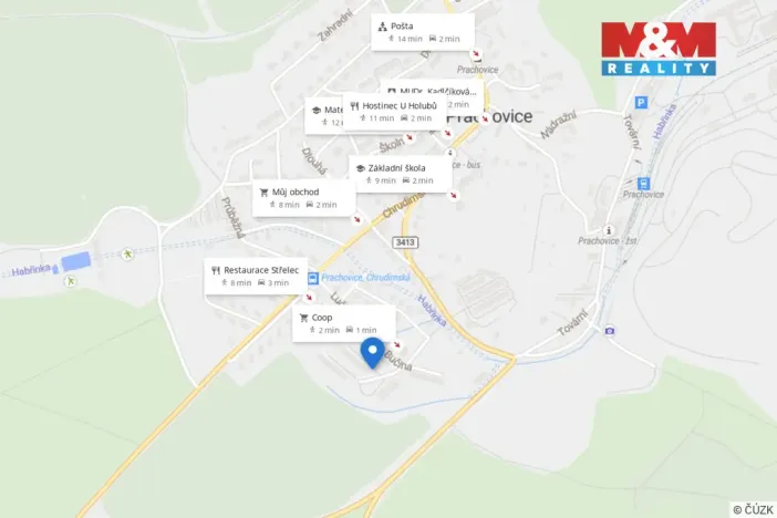 Prodej bytu 3+1, Prachovice, Bučina, 65 m2