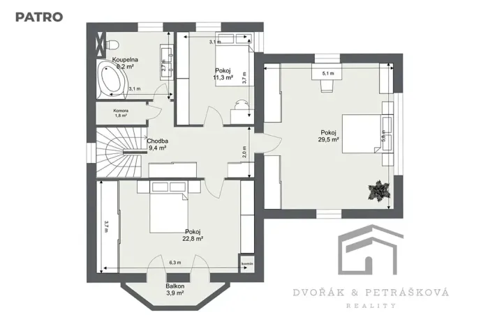 Prodej rodinného domu, Vrané nad Vltavou, Kruhová, 154 m2