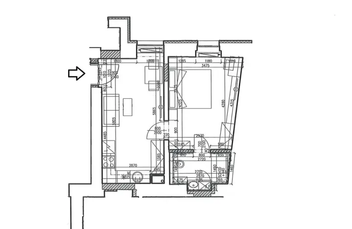 Pronájem bytu 1+1, Praha - Žižkov, Řehořova, 36 m2