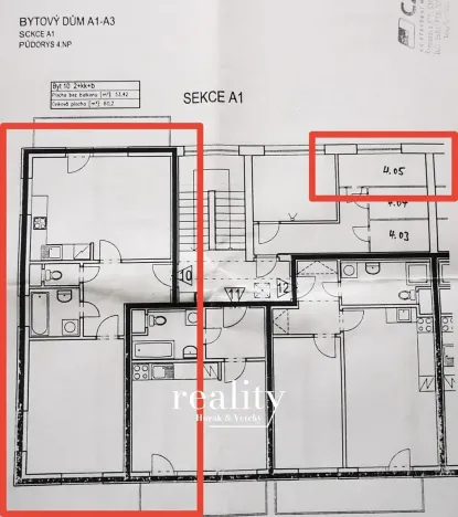 Prodej bytu 2+kk, Jihlava, 53 m2