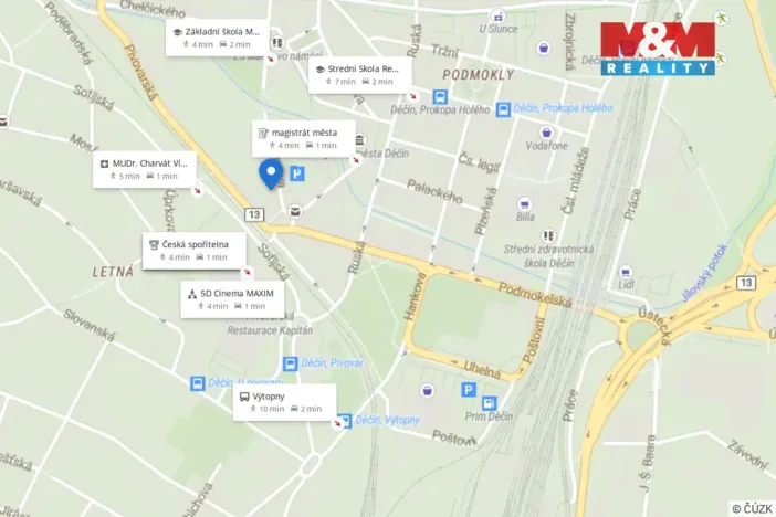 Prodej bytu 4+1, Děčín - Děčín IV-Podmokly, Jeronýmova, 91 m2