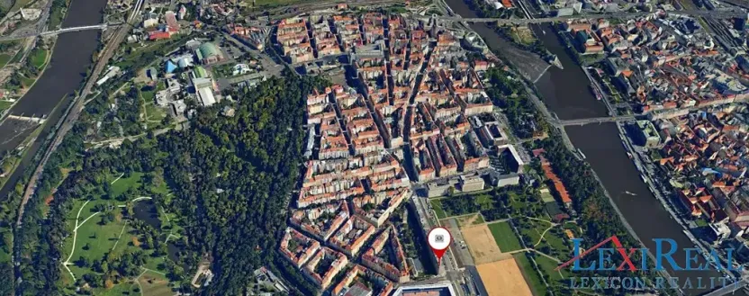 Pronájem bytu 1+1, Praha - Bubeneč, Milady Horákové, 36 m2