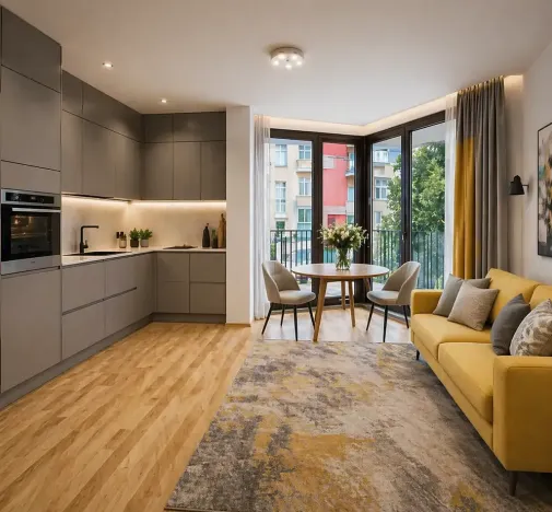 Prodej bytu 2+kk, Praha - Žižkov, Ke kapslovně, 58 m2