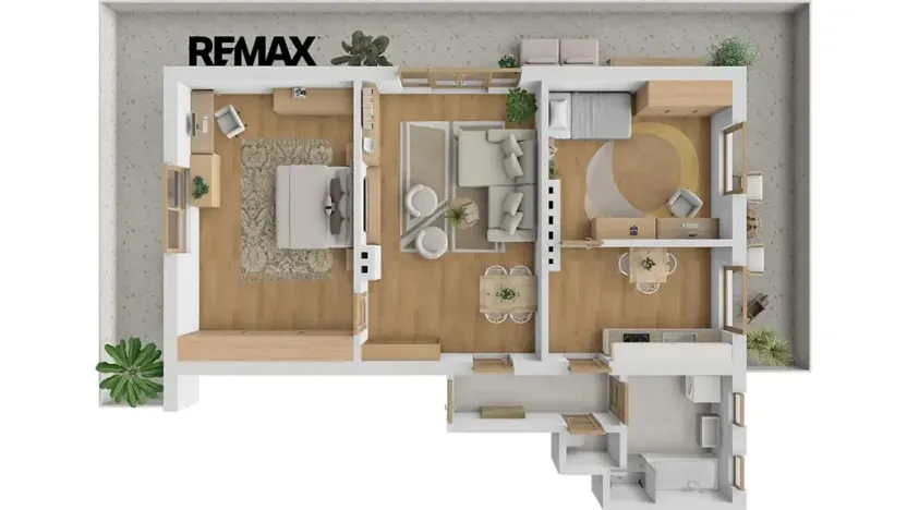 Pronájem bytu 3+1, Praha - Břevnov, Junácká, 75 m2