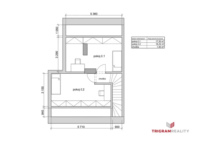 Prodej bytu 2+1, Pardubice - Zelené Předměstí, Wolkerova, 49 m2