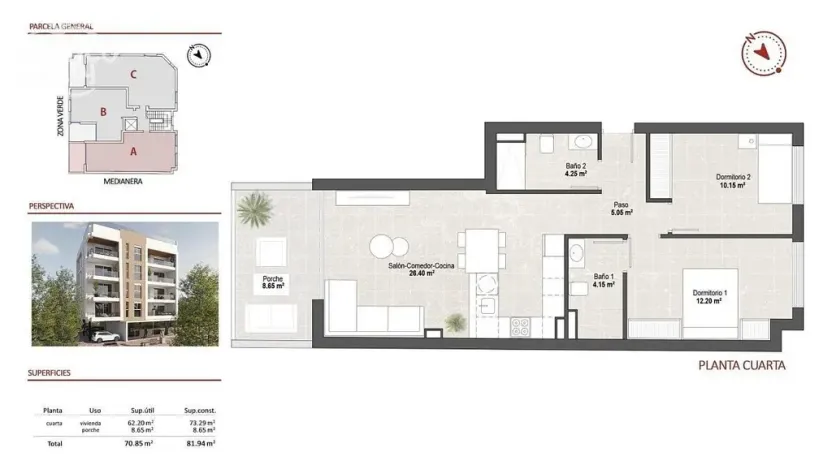 Prodej bytu 3+kk, San Pedro del Pinatar, Murcia, Španělsko, 81 m2
