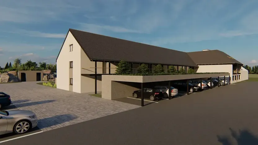 Prodej komerčního pozemku, Horní Planá, 3100 m2