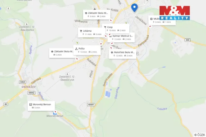 Prodej bytu 2+1, Moravský Beroun, Janáčkova, 56 m2