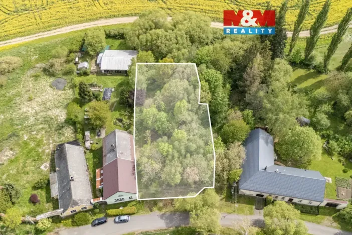 Prodej pozemku pro bydlení, Bor - Vysočany, 1458 m2