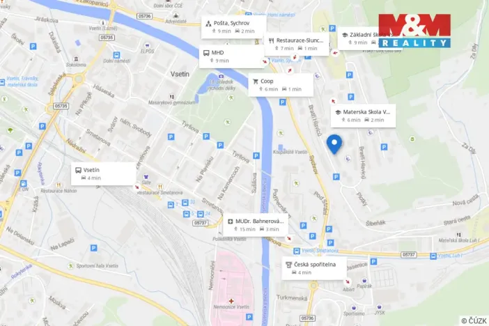 Prodej bytu 3+kk, Vsetín, Bratří Hlaviců, 55 m2