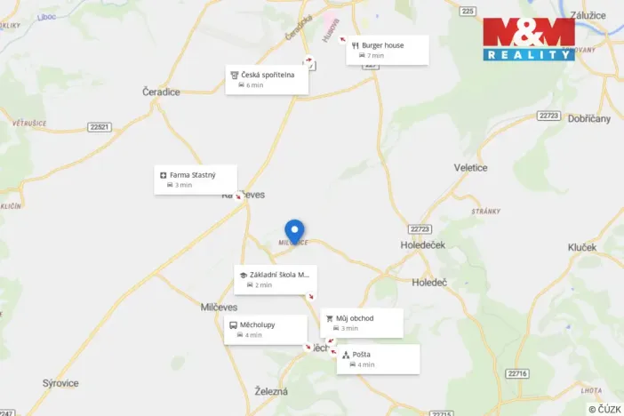 Prodej pozemku pro bydlení, Měcholupy - Milošice, 413 m2